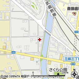 埼玉県三郷市仁蔵286周辺の地図