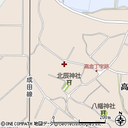 千葉県成田市高倉31周辺の地図