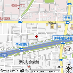 埼玉県川口市伊刈177周辺の地図