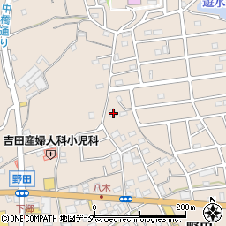 埼玉県入間市野田1197周辺の地図