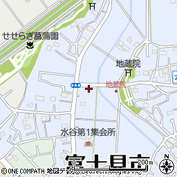 埼玉県富士見市水子692周辺の地図