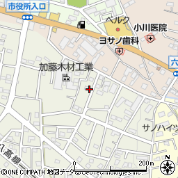 埼玉県飯能市笠縫399-3周辺の地図