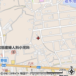 埼玉県入間市野田1195周辺の地図