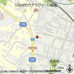 有限会社指田石材店周辺の地図