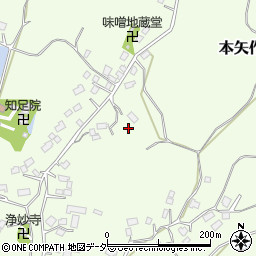 千葉県香取市本矢作578周辺の地図