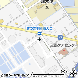 埼玉県三郷市駒形148周辺の地図