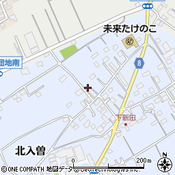 埼玉県狭山市北入曽636周辺の地図