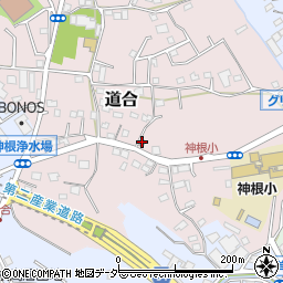 埼玉県警察署　武南警察署・道合交番周辺の地図