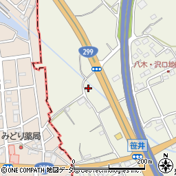 埼玉県狭山市笹井2709周辺の地図