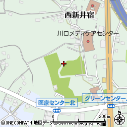 〒333-0833 埼玉県川口市西新井宿の地図
