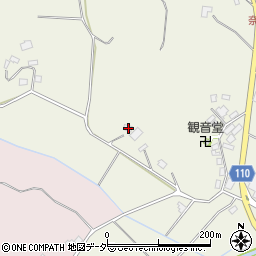 千葉県成田市奈土837-1周辺の地図