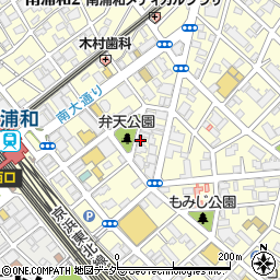 三菱ＵＦＪ銀行南浦和駅東 ＡＴＭ周辺の地図