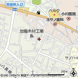 埼玉県飯能市笠縫402周辺の地図