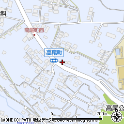 高尾町周辺の地図
