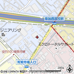 埼玉県川口市安行吉蔵142周辺の地図