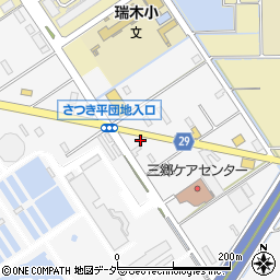 埼玉県三郷市南蓮沼236周辺の地図