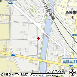 埼玉県三郷市仁蔵282周辺の地図