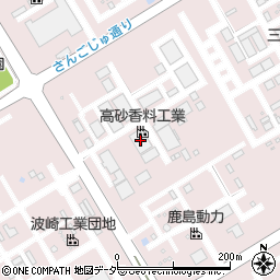 高砂香料工業周辺の地図