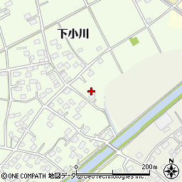 千葉県香取市下小川487周辺の地図