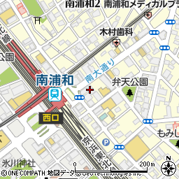ザシティベルシティ南浦和店周辺の地図
