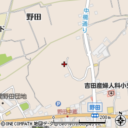 埼玉県入間市野田1325周辺の地図