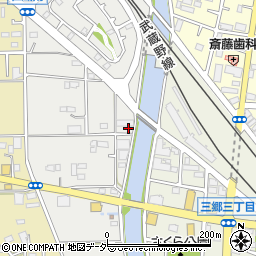 埼玉県三郷市仁蔵283周辺の地図