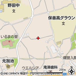 埼玉県入間市野田1932周辺の地図