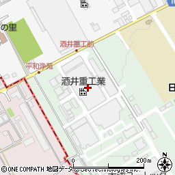 株式会社サンワ工業周辺の地図