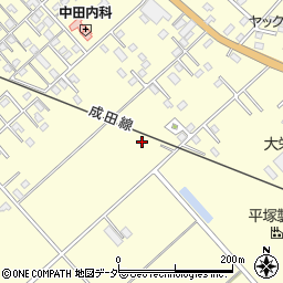 千葉県香取市小見川1217周辺の地図