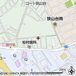 埼玉県狭山市入間川1430-7周辺の地図