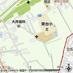 ふじみ野市立　東台放課後児童クラブ周辺の地図