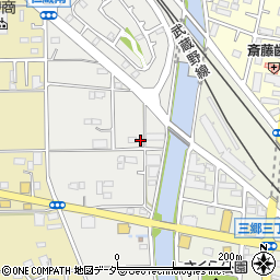 埼玉県三郷市仁蔵281周辺の地図