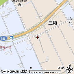 千葉県印旛郡栄町三和73周辺の地図
