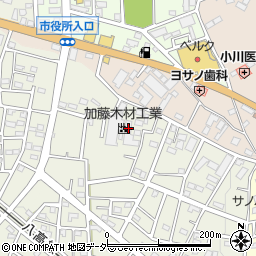 埼玉県飯能市笠縫418-4周辺の地図