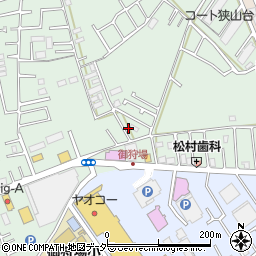埼玉県狭山市入間川1445周辺の地図