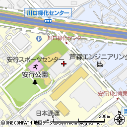 株式会社川口中央青果市場周辺の地図