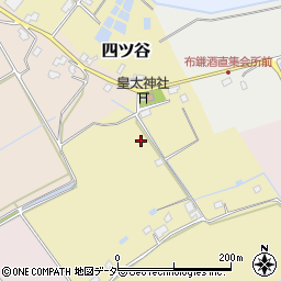 千葉県印旛郡栄町四ツ谷周辺の地図
