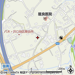 埼玉県狭山市笹井2659-1周辺の地図