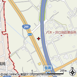 埼玉県狭山市笹井2712周辺の地図