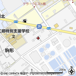 埼玉県三郷市駒形88周辺の地図