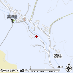 埼玉県飯能市苅生160-1周辺の地図