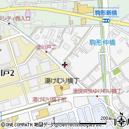 埼玉県三郷市駒形369周辺の地図