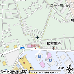 埼玉県狭山市入間川1446周辺の地図