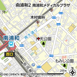 ハロー薬局　南浦和３号店周辺の地図