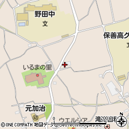 埼玉県入間市野田1929周辺の地図