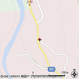 岐阜県下呂市馬瀬惣島122周辺の地図