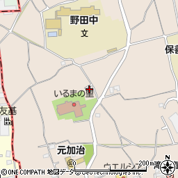 埼玉県入間市野田1622周辺の地図