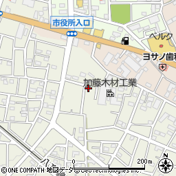 埼玉県飯能市笠縫417-6周辺の地図