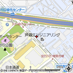 埼玉県川口市安行吉蔵225周辺の地図