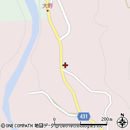 岐阜県下呂市馬瀬惣島121周辺の地図